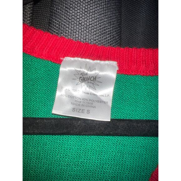 Ugly Christmas Sweater Xmas Size Small Grinch - Picture 2 of 3